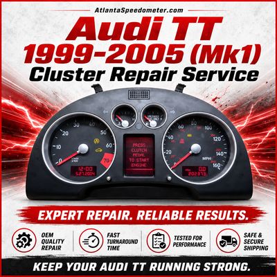 1999-2005 Audi  TT Cluster Repair Service