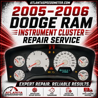 2005-2006 Dodge Ram Instrument Cluster Complete Rebuild