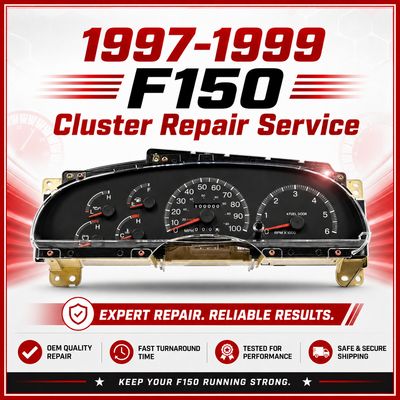 1997-1999 Ford F150 Expedition Instrument Cluster Repair Service