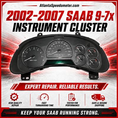 2002-2007 Saab 9-7x Instrument Cluster Complete Rebuild