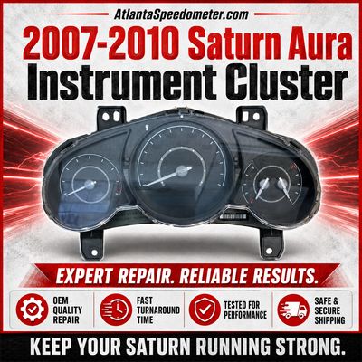 2007-2010 Saturn Aura Instrument Cluster Repair