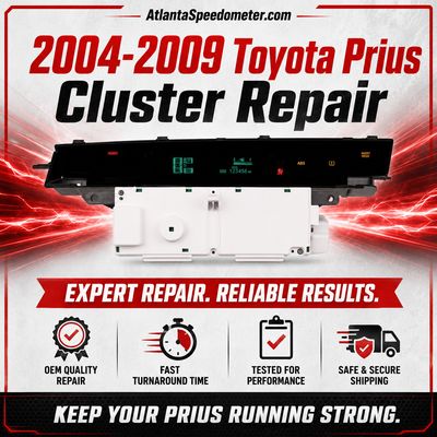 2004-2009 Toyota Prius Speedometer Display Repair