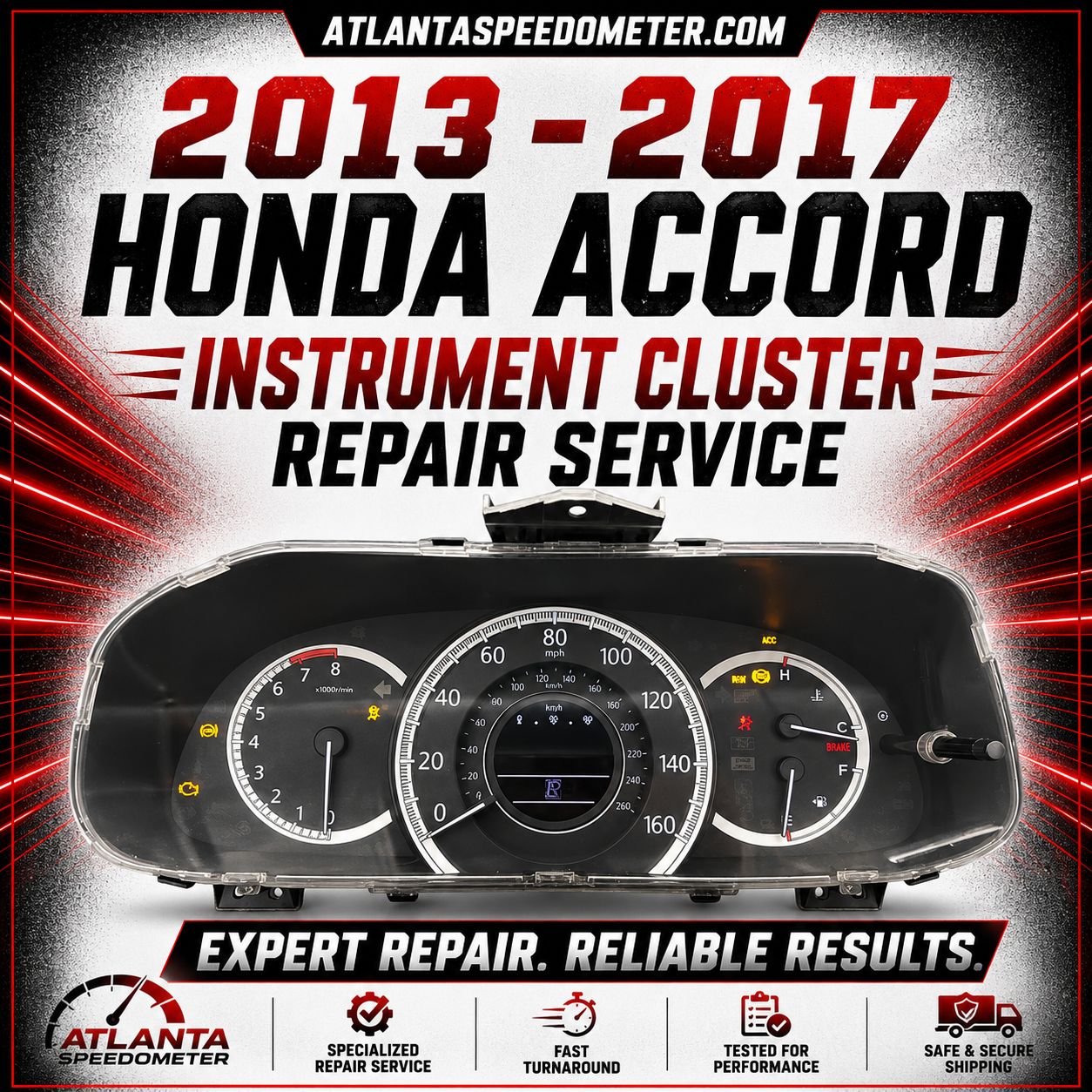 Mileage Programming 2013 - 2017 Honda Accord