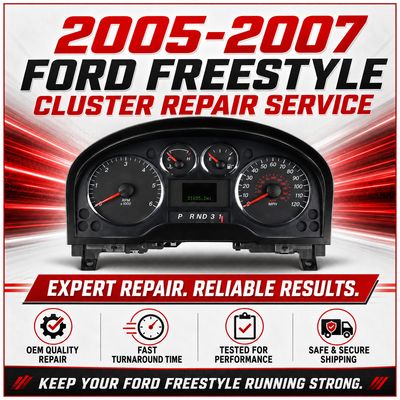 2005-2007 Ford Freestyle Instrument Cluster Complete Rebuild