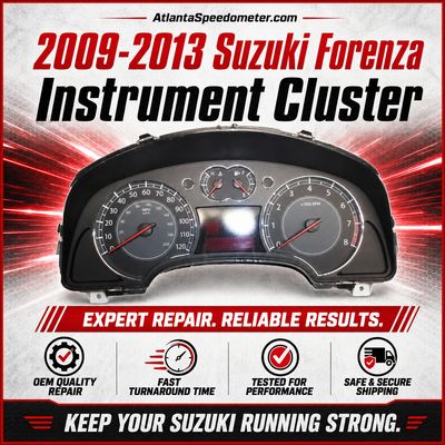 2009-2013 Suzuki Forenza Instrument Cluster Repair