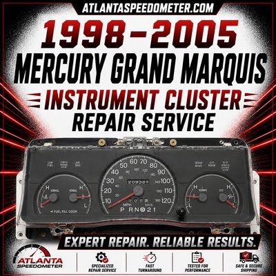 1998-2005 Mercury Grand Marquis Odometer Repair