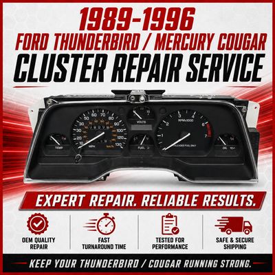 1989-1996 Ford Thunderbird/Mercury Cougar Odometer Repair