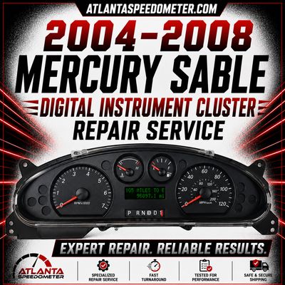 2004-2008 Mercury Sable Odometer Repair