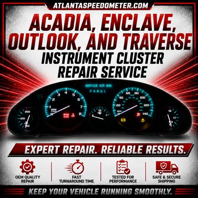 2008-2017 Acadia, Enclave, Outlook, Traverse Discontinued Repair