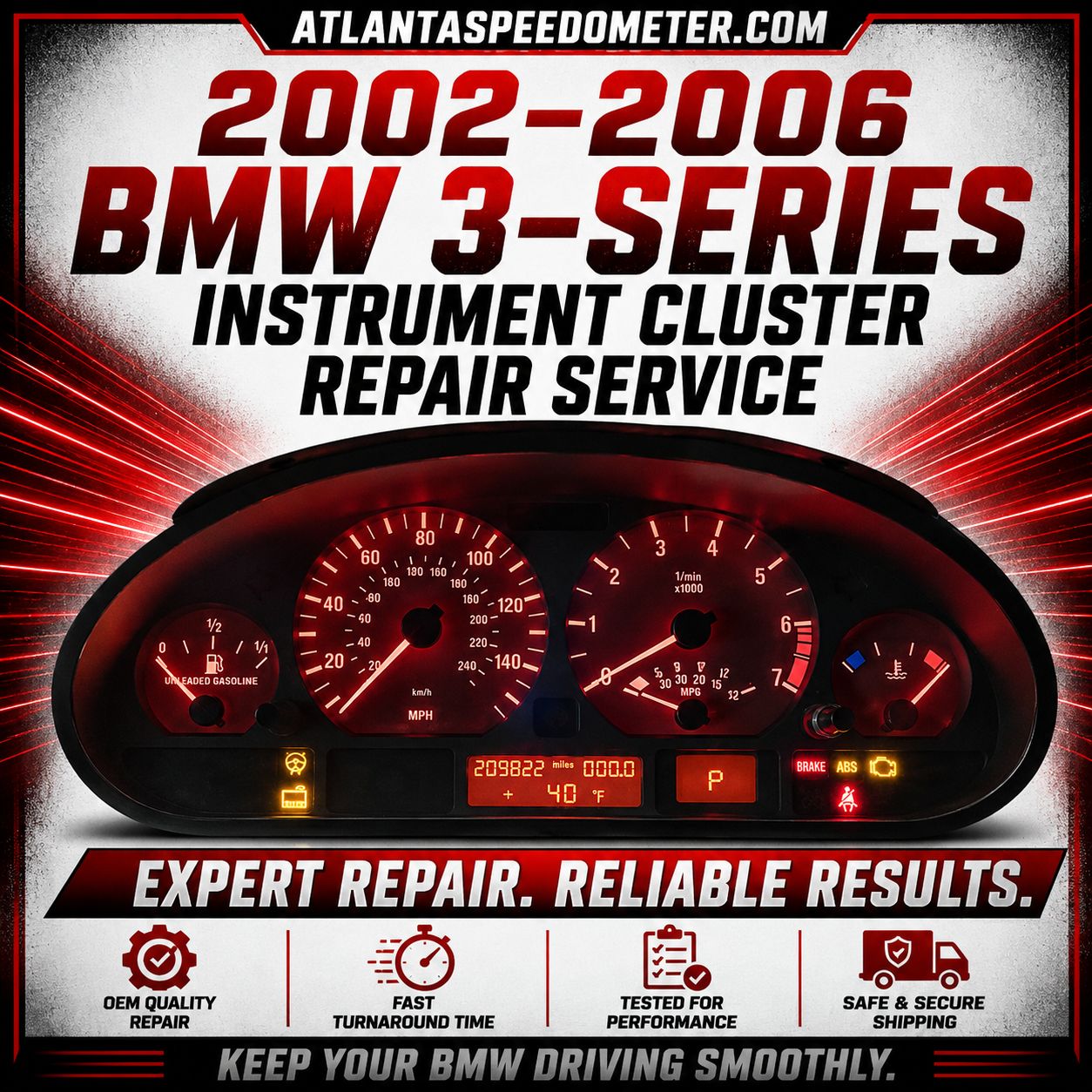 2002-2006 BMW 3-Series Instrument Cluster Rebuild
