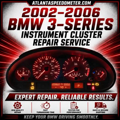 2002-2006 BMW 3-Series Instrument Cluster Rebuild