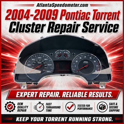 2004-2009 Pontiac Torrent Instrument Cluster Rebuild