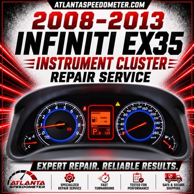 2008-2013 Infiniti EX35 Instrument Cluster Complete Rebuild