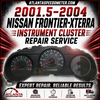 2001.5-2004 Nissan Frontier/Xterra Instrument Cluster Complete Rebuild