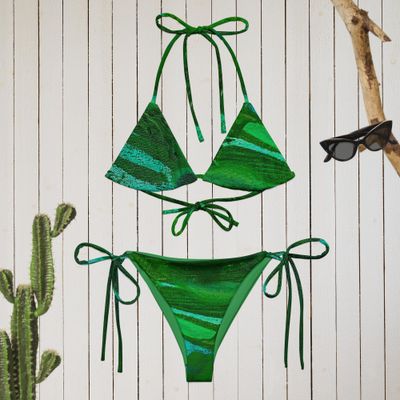 &quot;Fealty to the Dimension&quot; Canvas Inspired Bikini Set