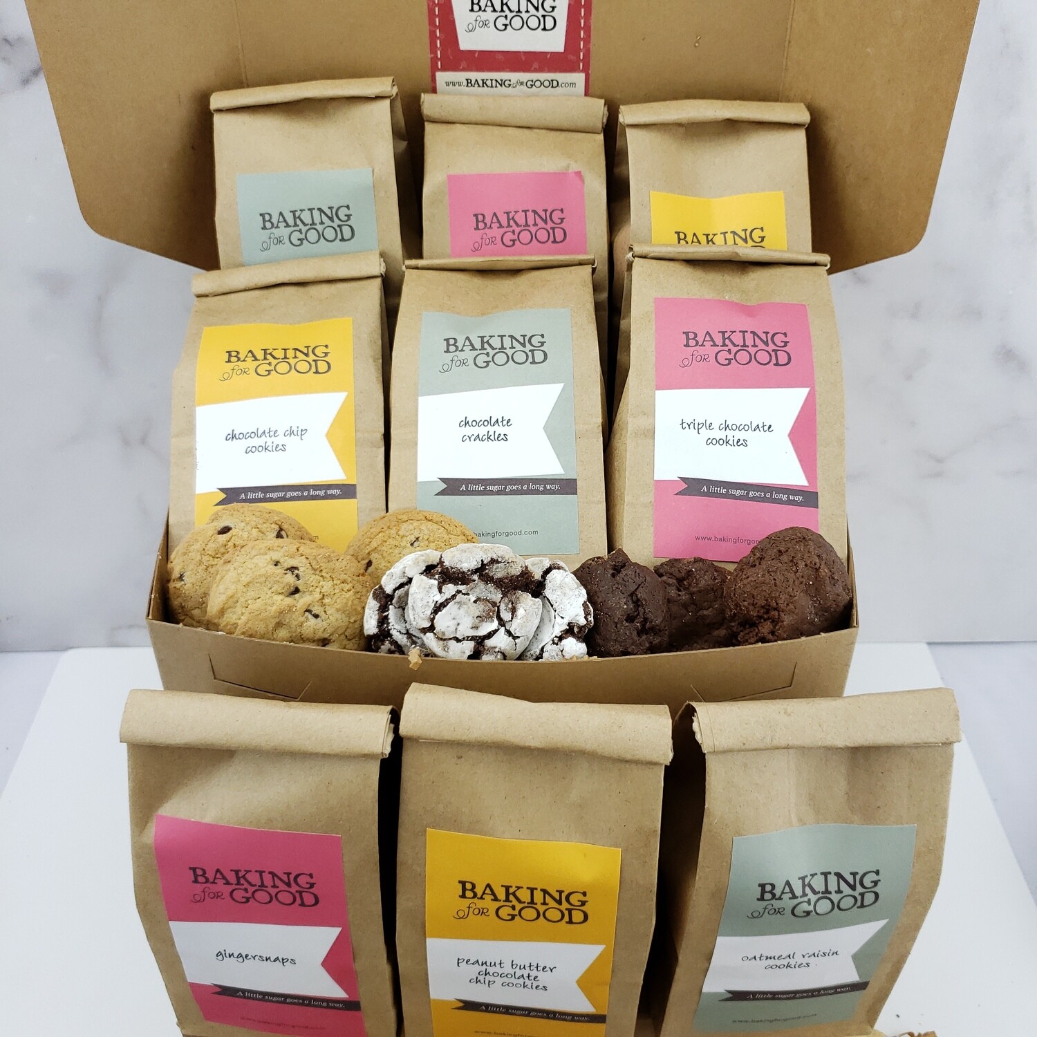 Triple Cookie Sampler Gift Box Triple Cookie Sampler Gift Box
