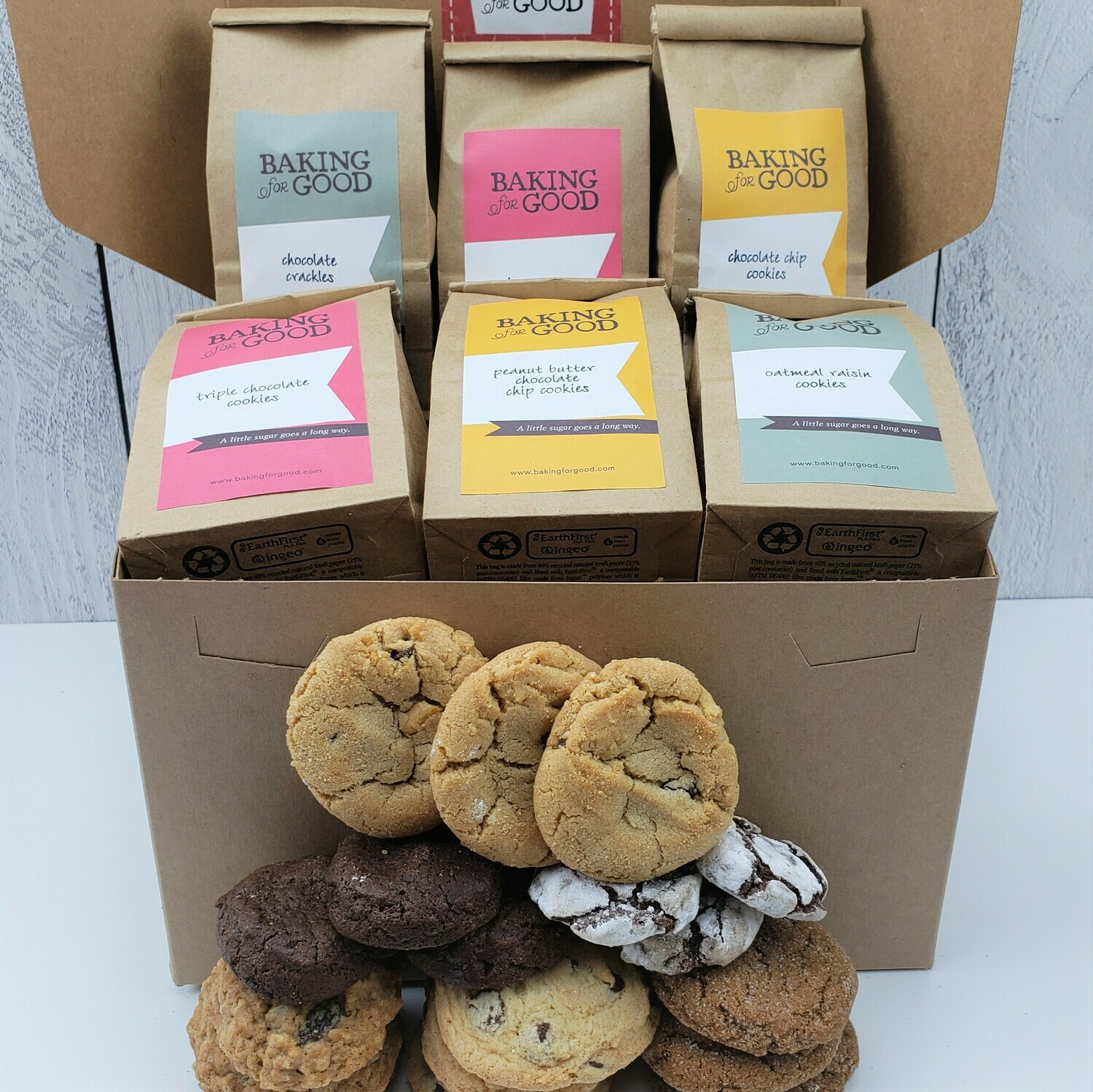 Double Cookie Sampler Gift Box Double Cookie Sampler Gift Box