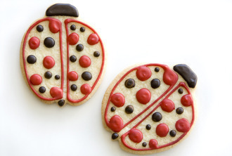 Ladybug Sugar Cookies Ladybug Sugar Cookies