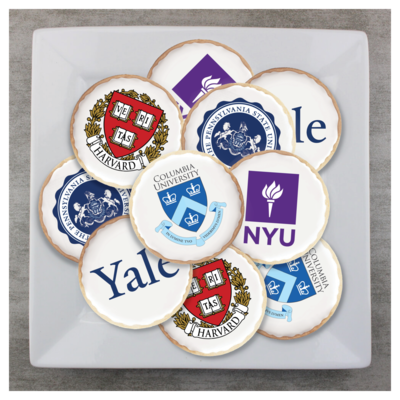 School Logo Cookies