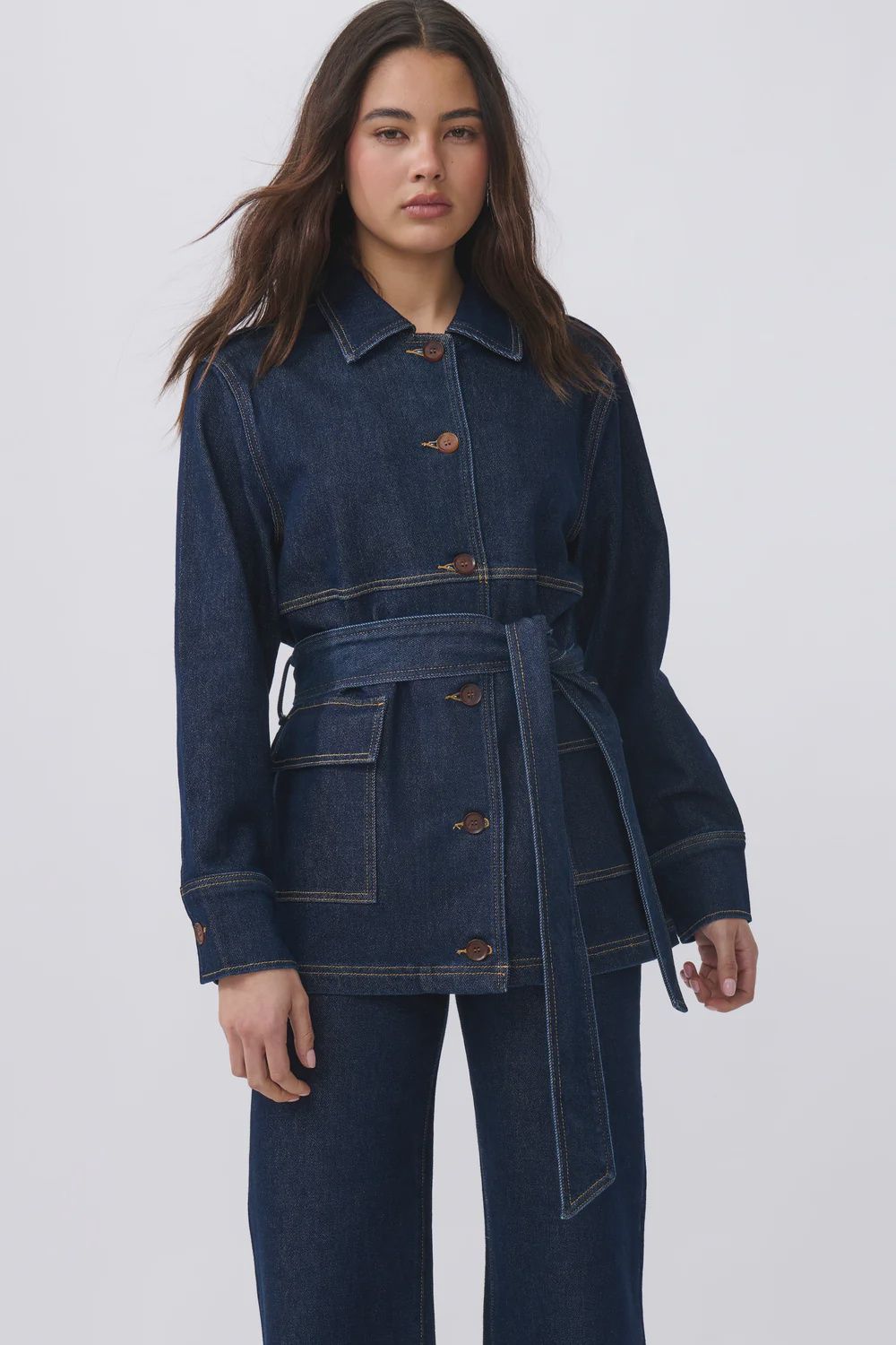 Gabriella Jacket - Indigo