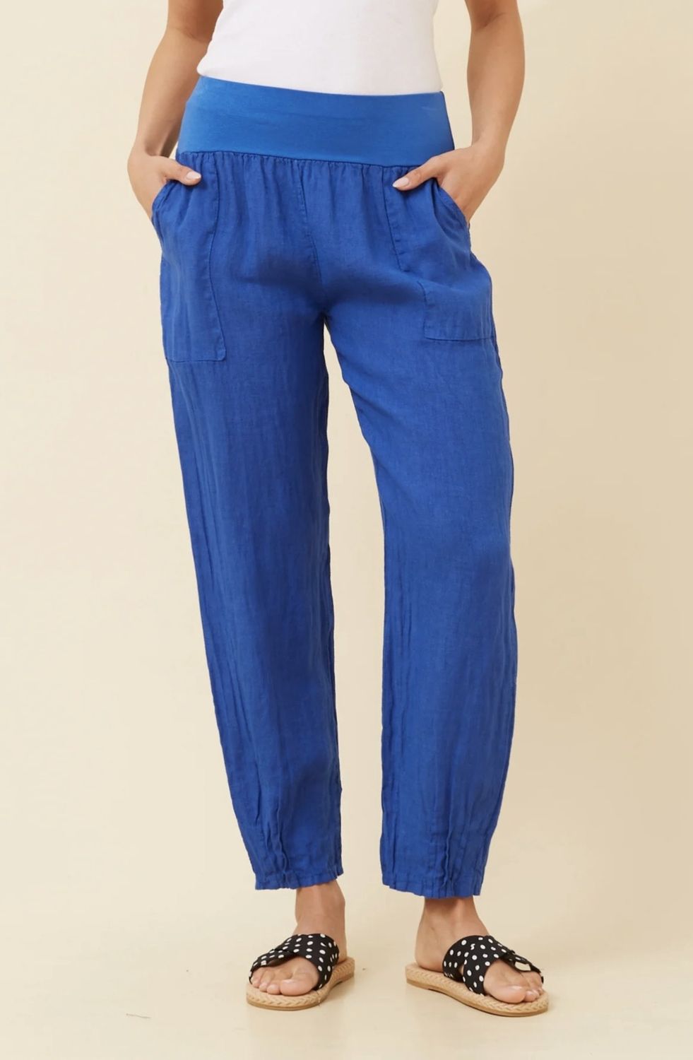 Bottega Moda Linen Pant