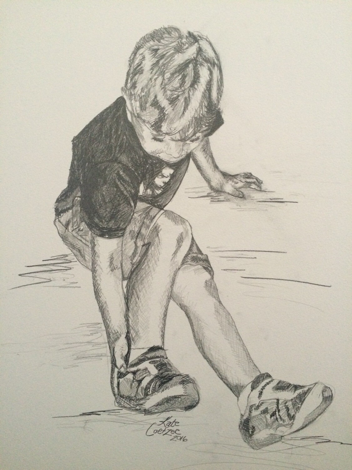 Sandy shoes
