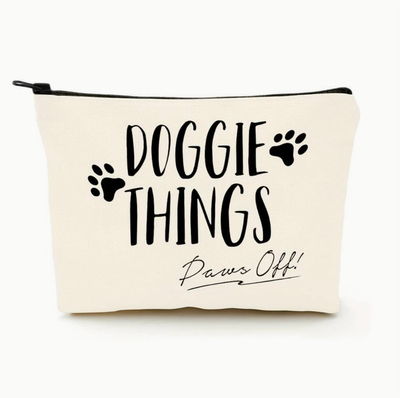 Honden toilettas - wit