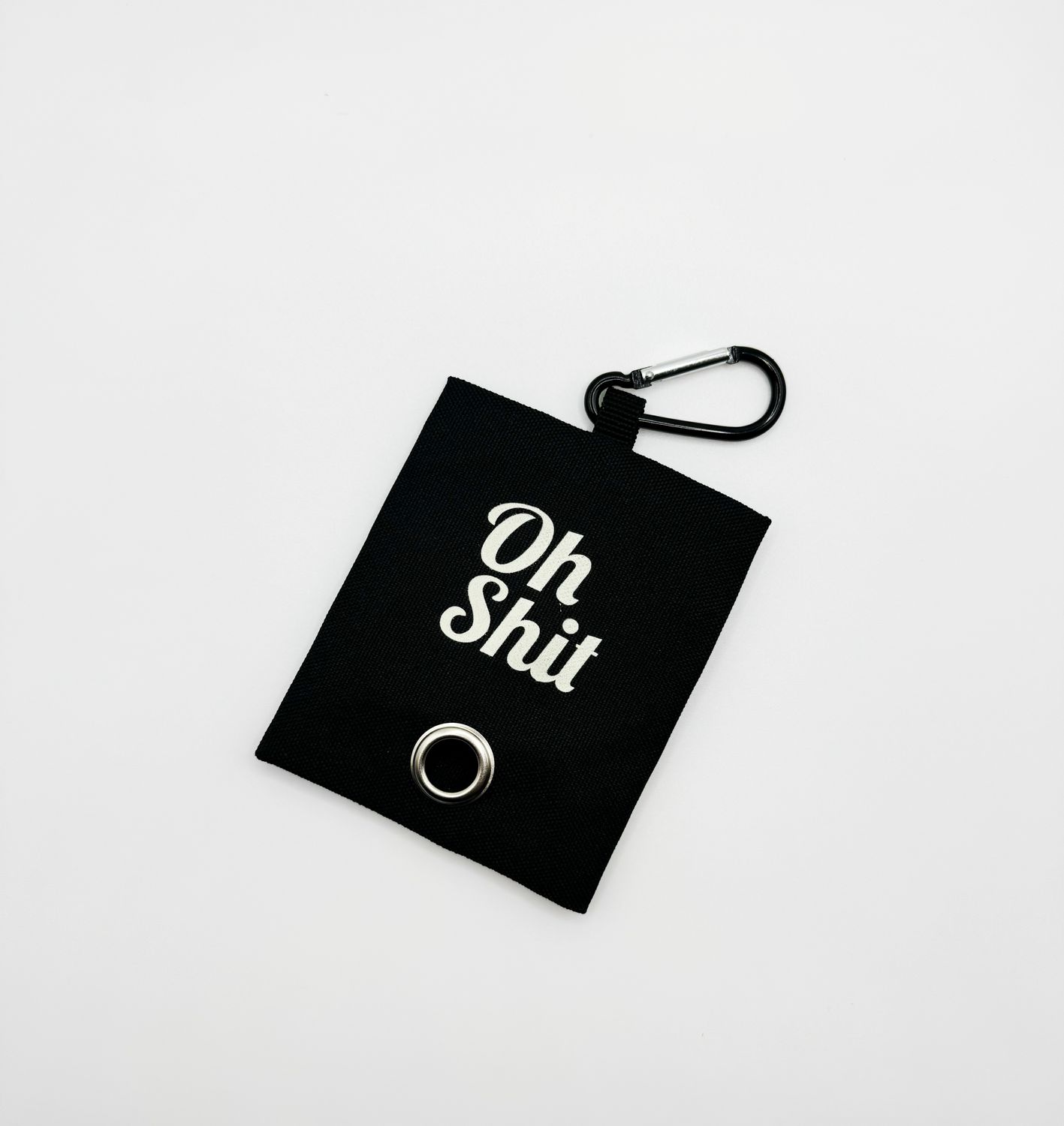 Honden poepzakjes houder - &quot;Oh shit&quot;