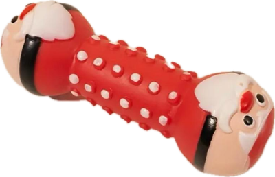 &quot;Barbell&quot; kerst honden piep speelgoed