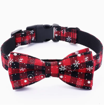 Halsband kerstsfeer, rood