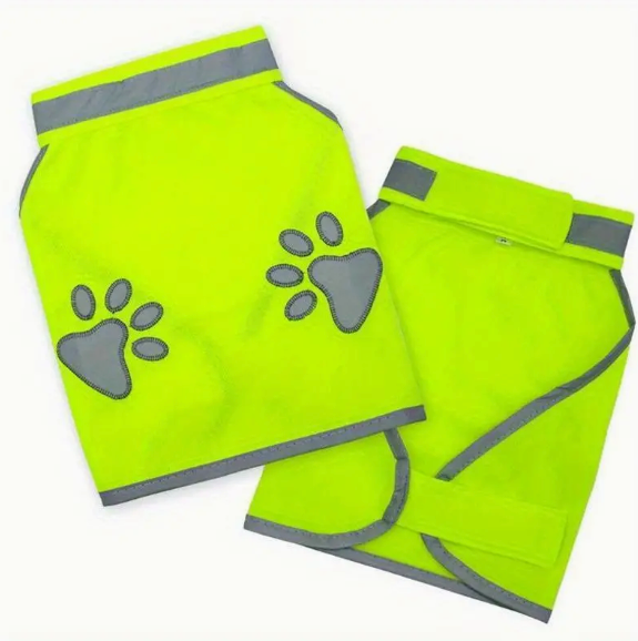 Fluorescerend Veiligheidsvestje voor honden, maat S