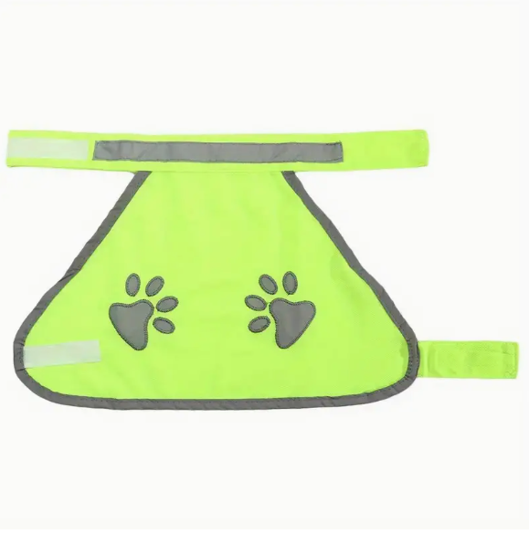 Fluorescerend Veiligheidsvestje voor honden, maat S
