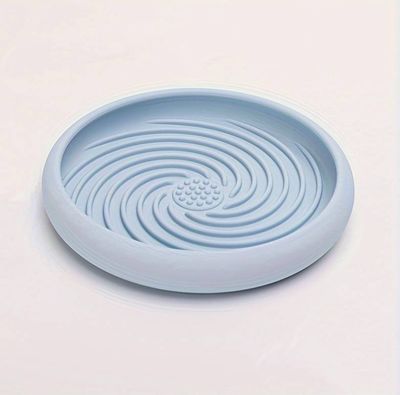 Siliconen Likmat - Slow feeder voerbak - blauw