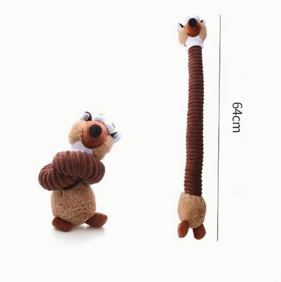 Pluche langnek speelgoed - Vos