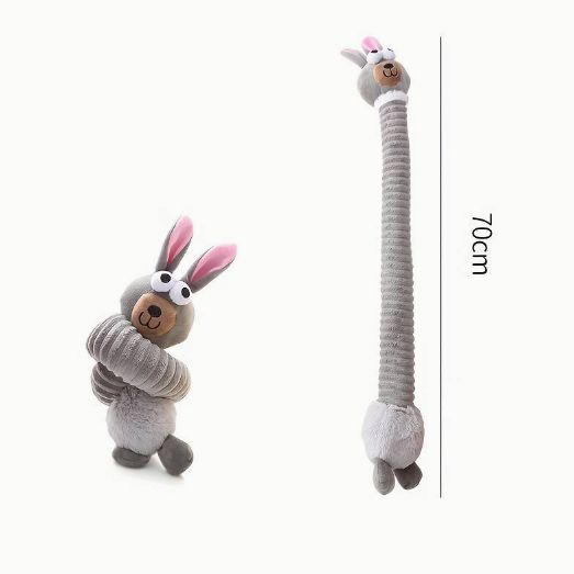 Pluche langnek speelgoed - Konijn