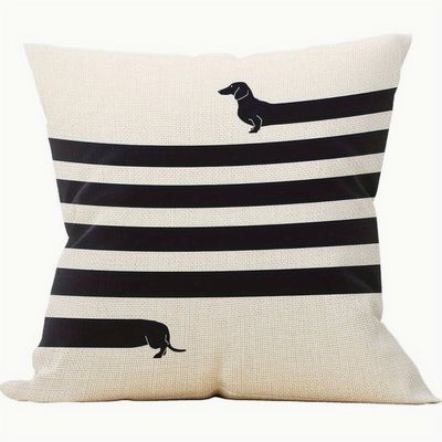 Kussenhoes "Long dog"