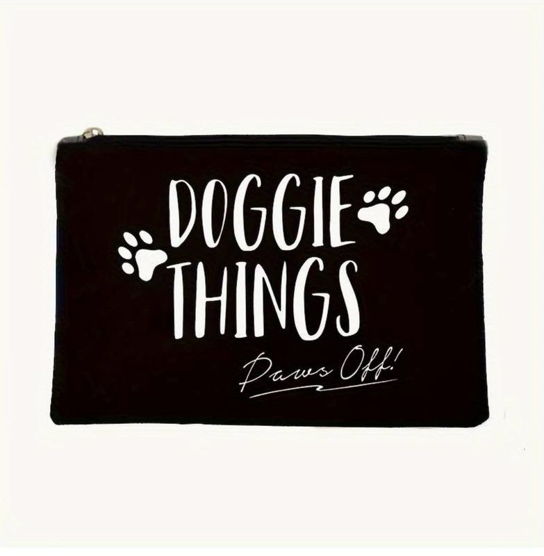 Honden toilettas - zwart