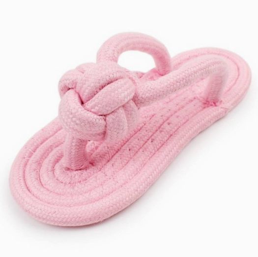 Slipper kauw speeltje - roze
