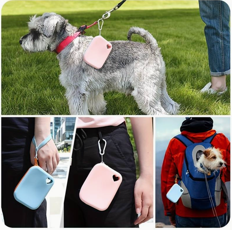 Honden beloningstasje met rits - donker groen