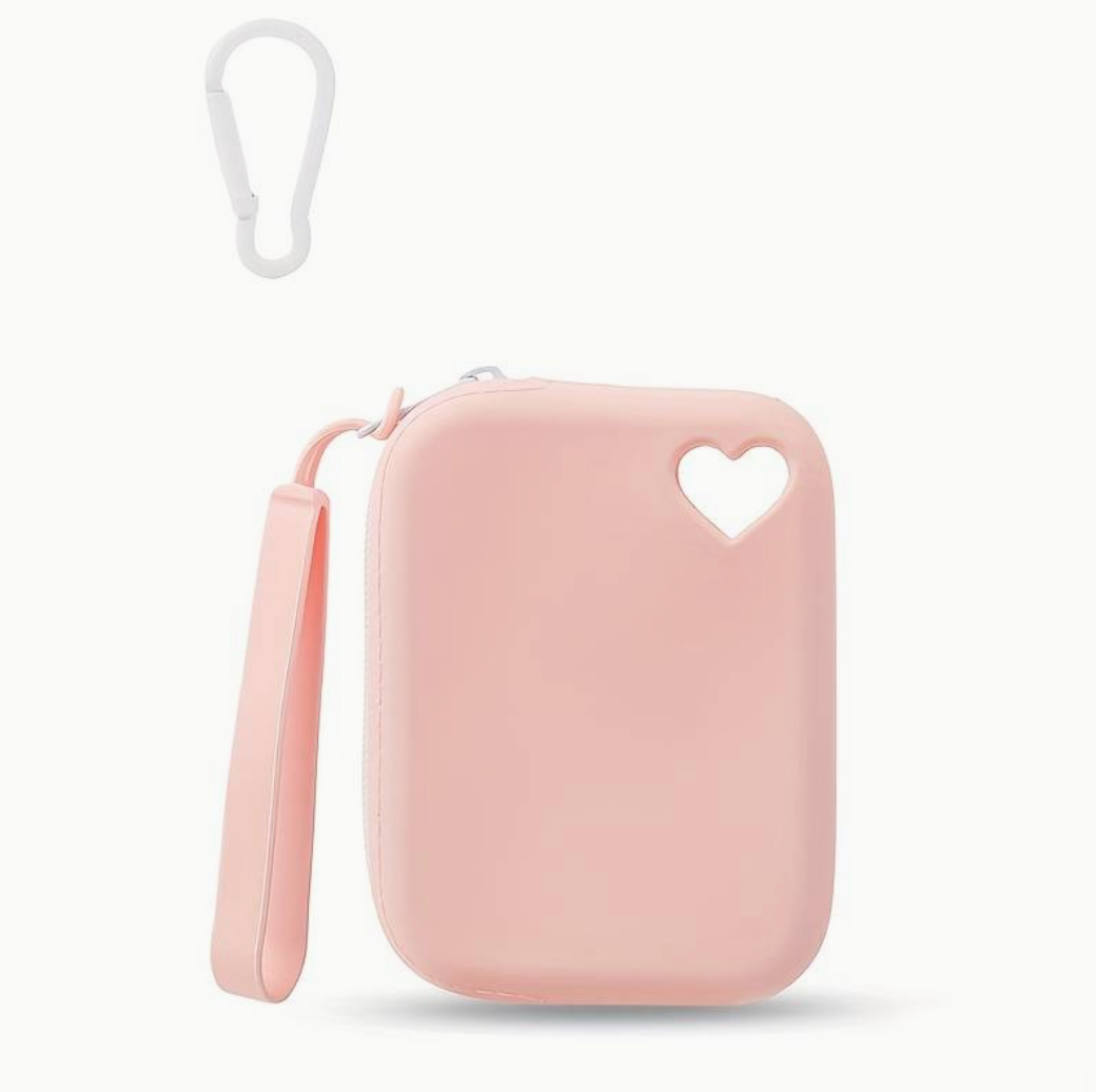 Honden beloningstasje met rits - roze