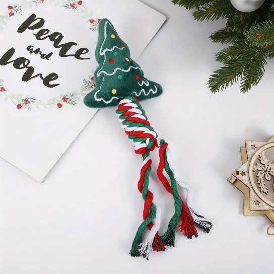 Kerstboom honden speelgoed