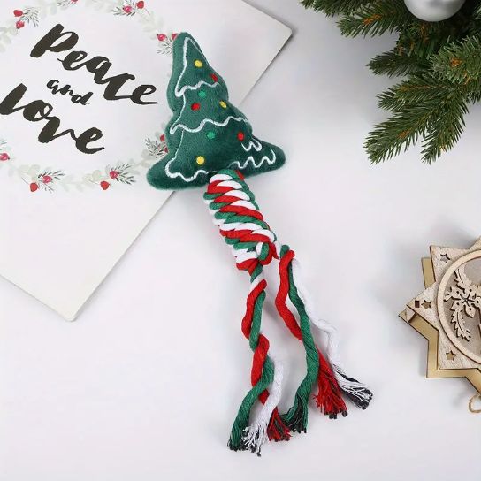 Kerstboom honden speelgoed