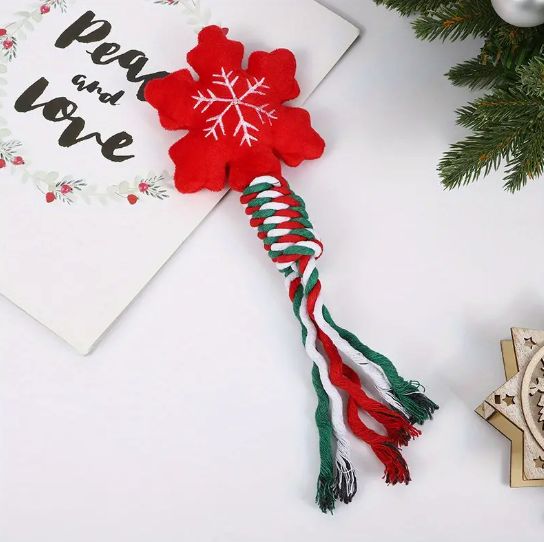 Kerstster honden speelgoed