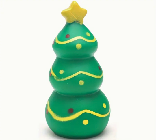 Kerstboom honden piep speelgoed