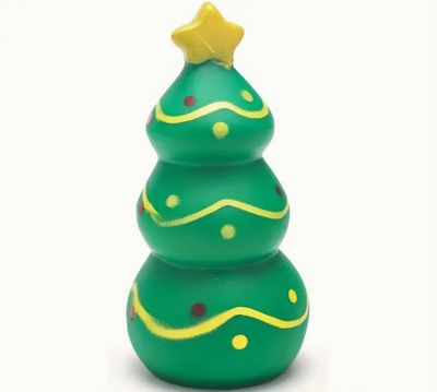 Kerstboom honden piep speelgoed