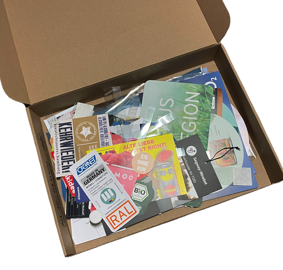 Umfangreiches kostenloses Musterset Regalwobbler und POS Kommunikation