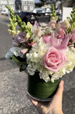 $75 Seasonal Fresh Flower Vase Arrangement