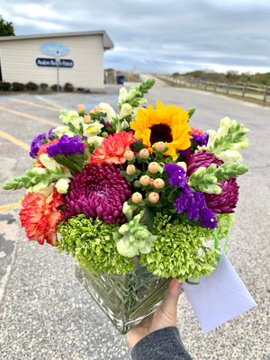 $90 Seasonal Fresh Flower Vase Arrangement