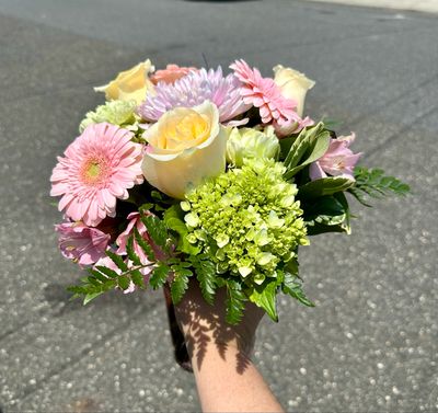 $70 Seasonal Fresh Flower Vase Arrangement