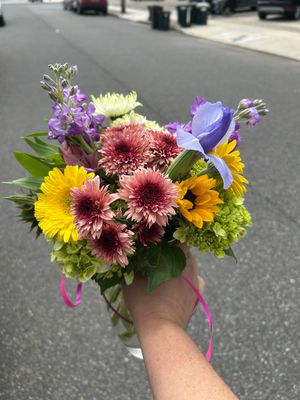 $65 Seasonal Fresh Flower Vase Arrangement